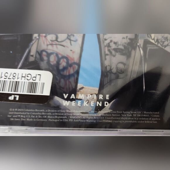 Vampire Weekend Only God Was Above Us Cd NIB - Picture 3 of 8